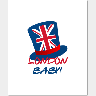 Joey's London Hat – London, Baby! Posters and Art